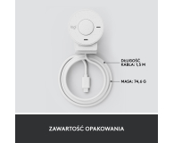Logitech Brio 300 biały - 1110355 - zdjęcie 14